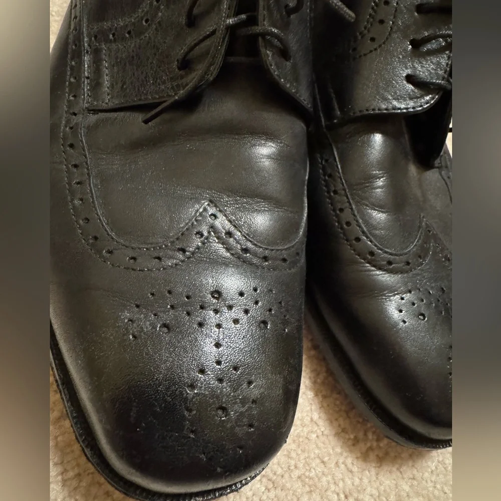 Florsheim Men’s Medfield Wingtip Oxford Black Size 8 1/2